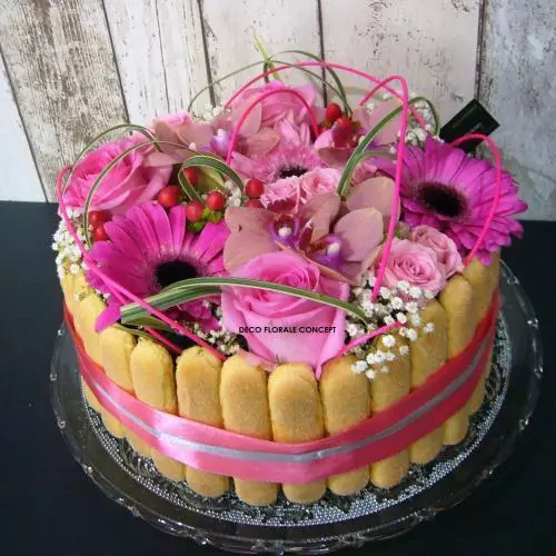 GATEAU DE FLEURS